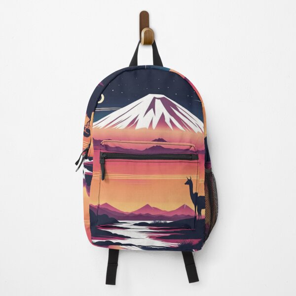 Item preview, Volcano Night View with Alpaca designed and sold by Secondearth.