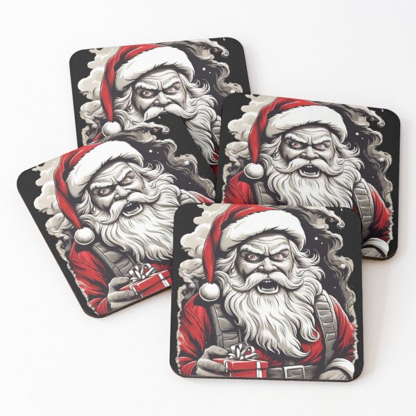Item preview, Scary Gangster Santa | 2023 Christmas  designed and sold by Badowolf.
