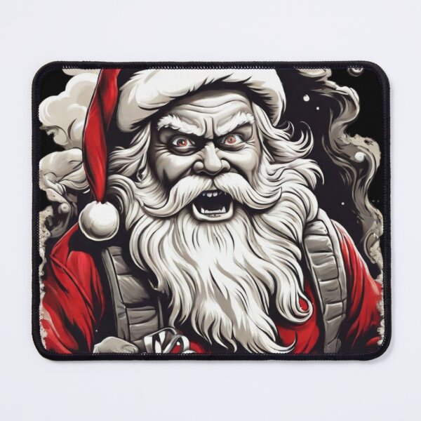 Item preview, Scary Gangster Santa | 2023 Christmas designed and sold by Badowolf.