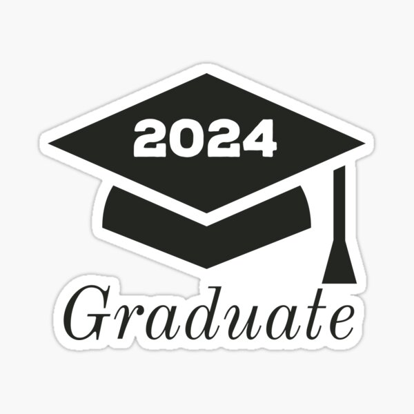 Class of 2024, cool design' Sticker | Spreadshirt