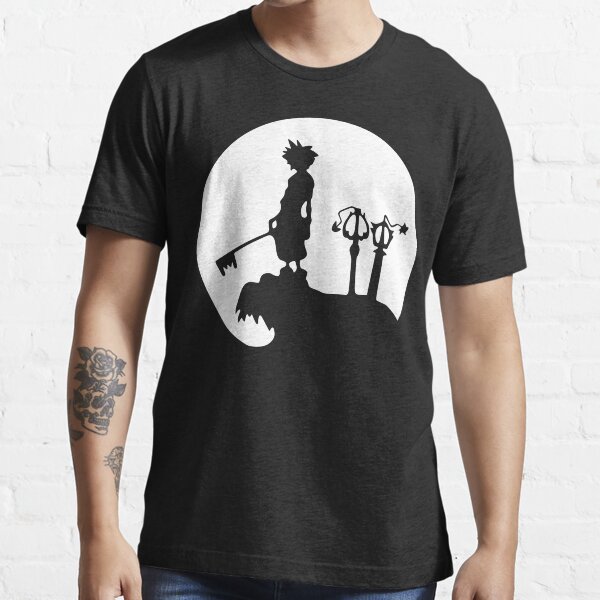 Royaume Hearts Sora Final Fantasy T-shirt essentiel