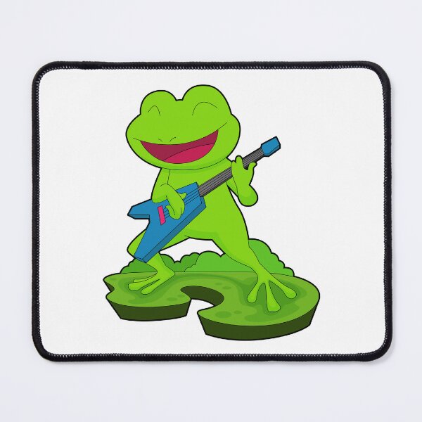 Item preview, Frog Musician Guitar Music designed and sold by Snabdesign84.