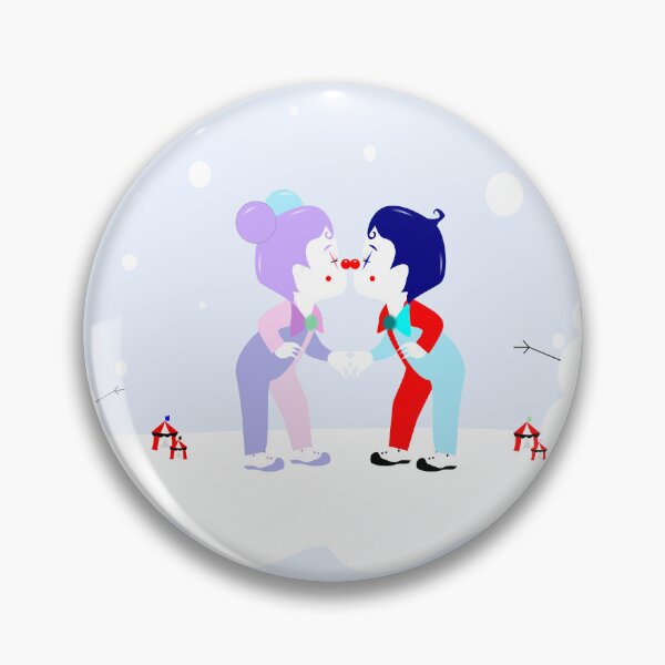 Item preview, CARNIVAL CHRISTMAS: KISSING KLOWNS designed and sold by Antisocial Creatives.
