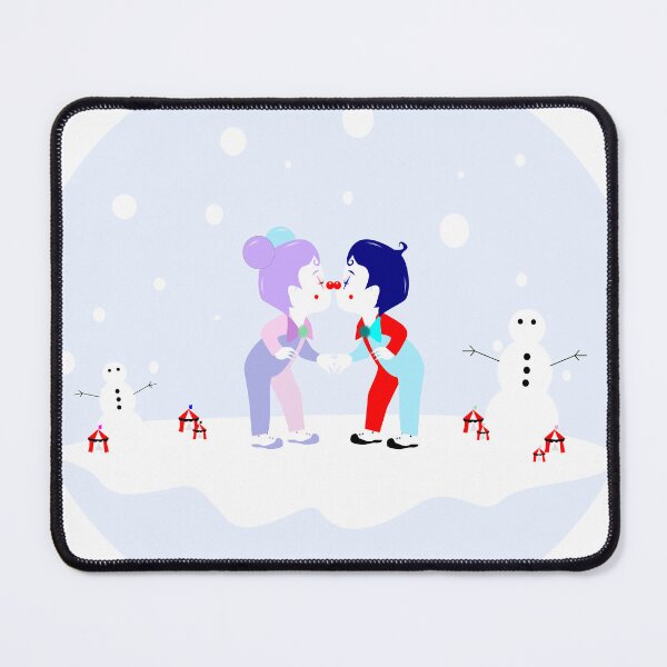 Item preview, CARNIVAL CHRISTMAS: KISSING KLOWNS designed and sold by Antisocial Creatives.