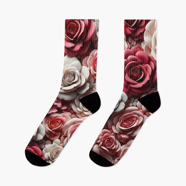 Item preview, Lush Rose Tapestry: 3D Floral Elegance designed and sold by KNAA.