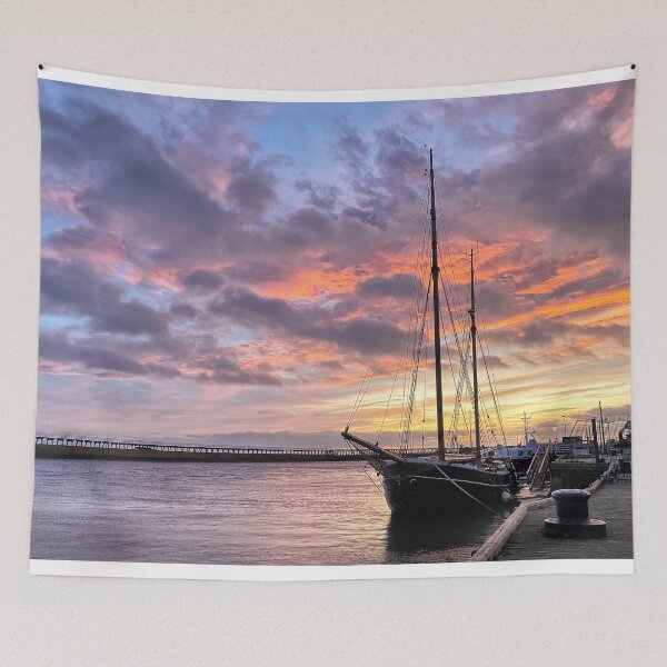 Item preview, December Sunrise on the River Blyth designed and sold by Violaman.