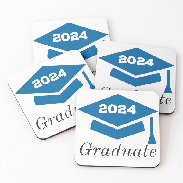 Item preview, Graduate, Blue and White designed and sold by Cassidy Olson.