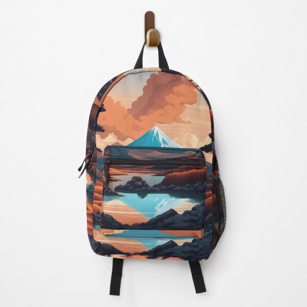 Item preview, Volcano View with Trees designed and sold by Secondearth.