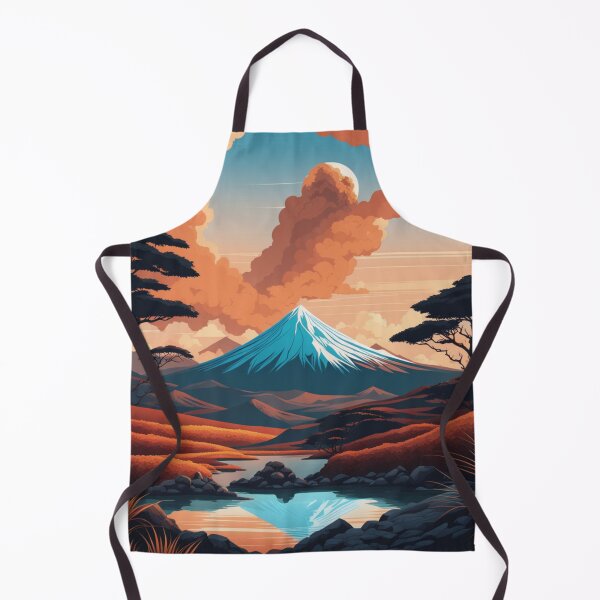 Item preview, Volcano View with Trees designed and sold by Secondearth.