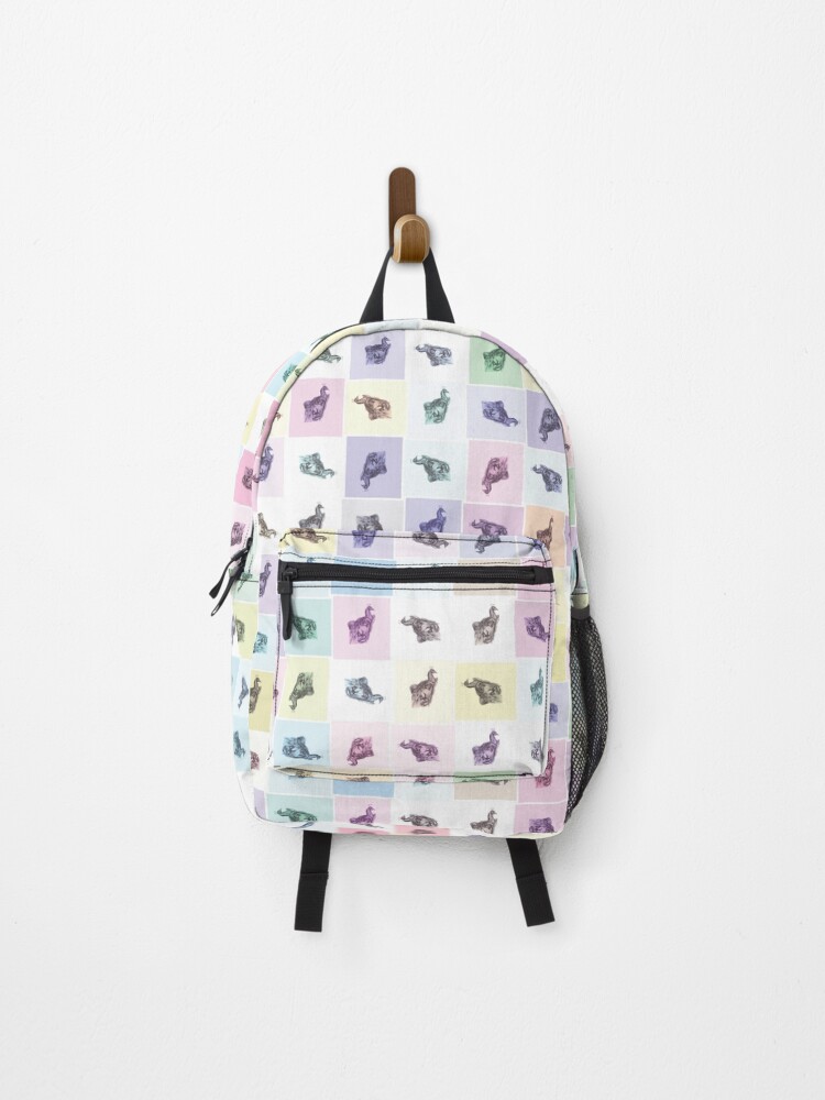 Thumbnail 1 of 3, Backpack, Pattern designed and sold by PlantBased40.