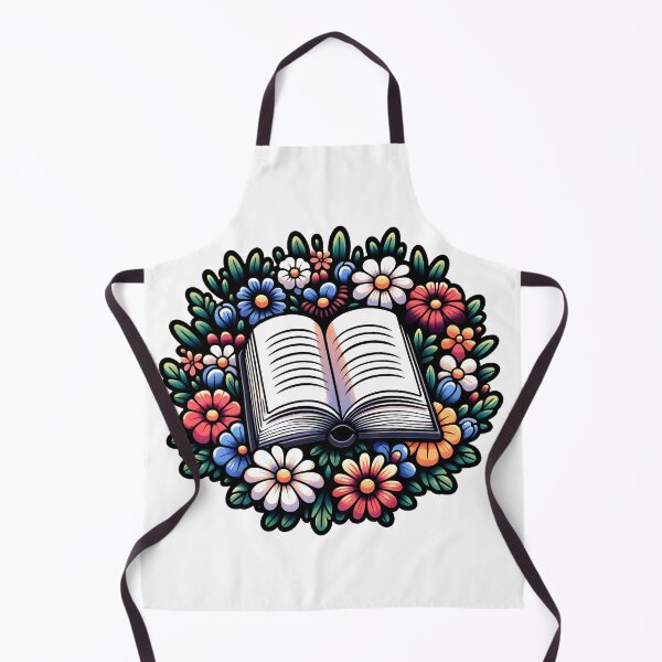 Item preview, Open Book with Flowers Cottagecore Style designed and sold by Truck Stop One.