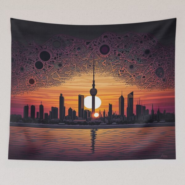 Item preview, Kuwait City Views: A Tour of the Skyline and Beyond designed and sold by BeerBot.