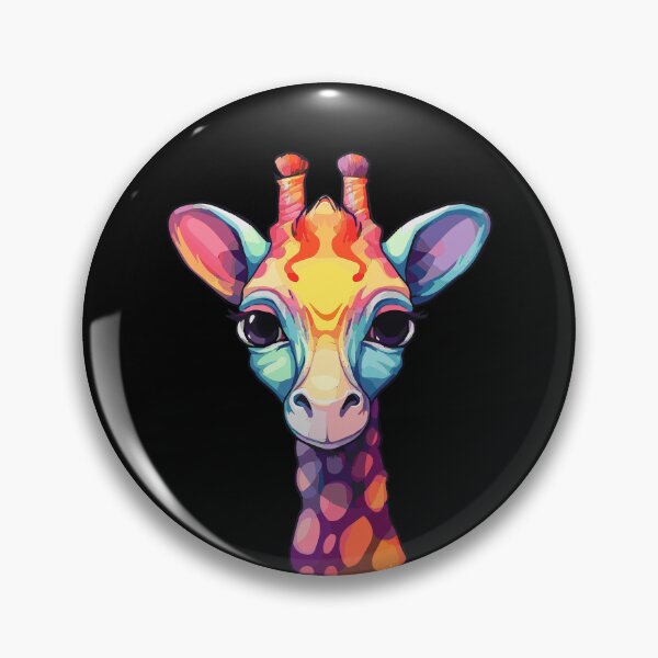 Artikelvorschau, Bunte Giraffe entworfen und verkauft von VelvetRoom.