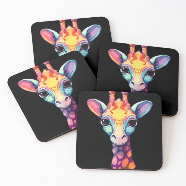 Artikelvorschau, Bunte Giraffe entworfen und verkauft von VelvetRoom.