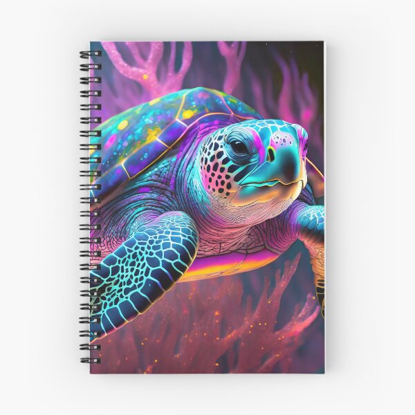 Item preview, Neon Sea Turtle In Pink Coral designed and sold by JohnXD247.