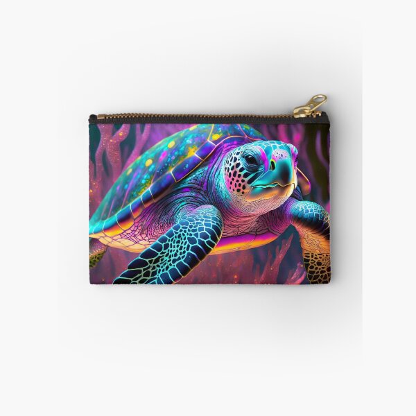 Item preview, Neon Sea Turtle In Pink Coral designed and sold by JohnXD247.