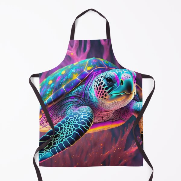 Item preview, Neon Sea Turtle In Pink Coral designed and sold by JohnXD247.