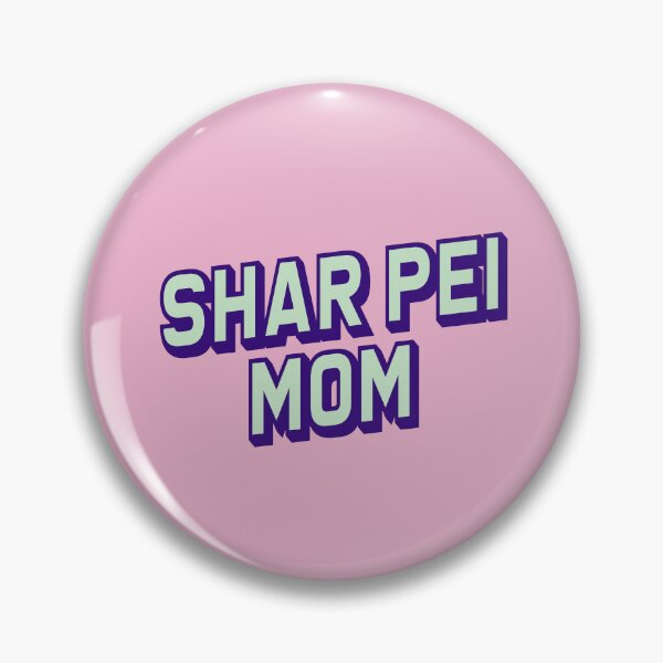 Item preview, Shar Pei Mom Retro Beach Style Gift  designed and sold by Guarddogdrive.