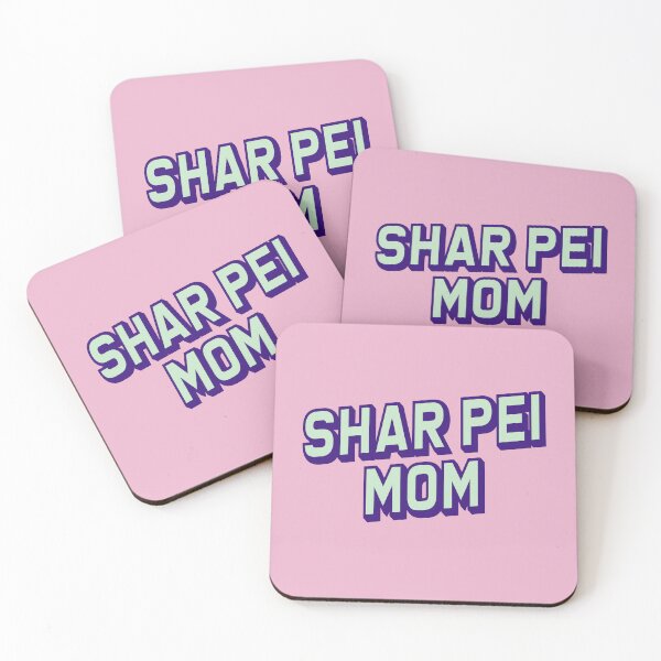 Item preview, Shar Pei Mom Retro Beach Style Gift  designed and sold by Guarddogdrive.