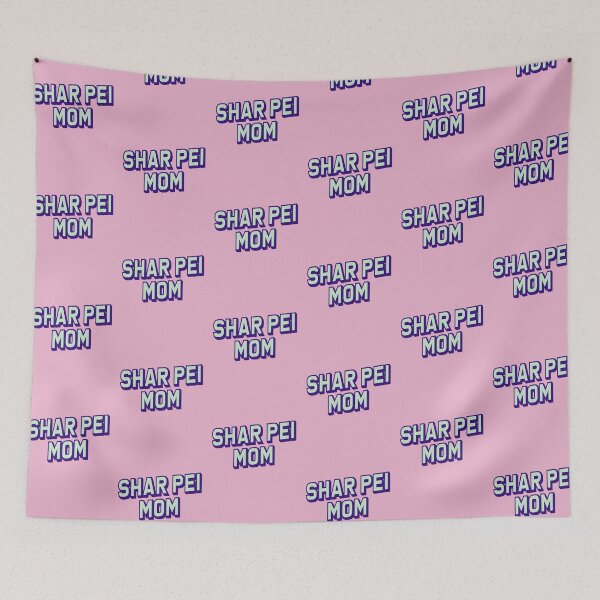 Item preview, Shar Pei Mom Retro Beach Style Gift  designed and sold by Guarddogdrive.