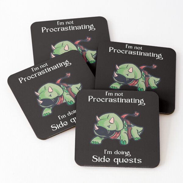 Item preview, I'm not procrastinating i'm doing side quests designed and sold by YazminCityArts.