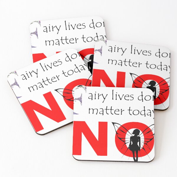 Item preview, Fairy Lives Don't Matter Today v1 designed and sold by Yoho-ka Press.