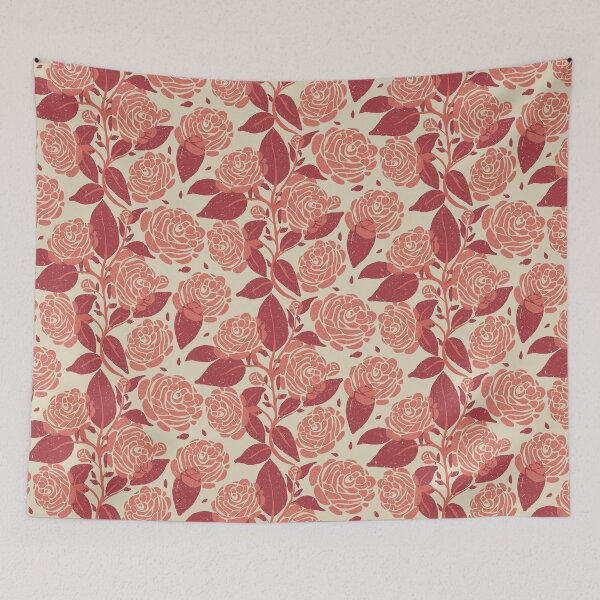 Item preview, Valentine's Roses in Pink and Beige designed and sold by YorkvilleStudi.