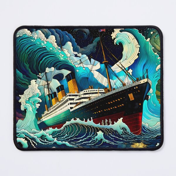 Item preview, Titanic - Stormy Seas designed and sold by Bright-Moonrise.