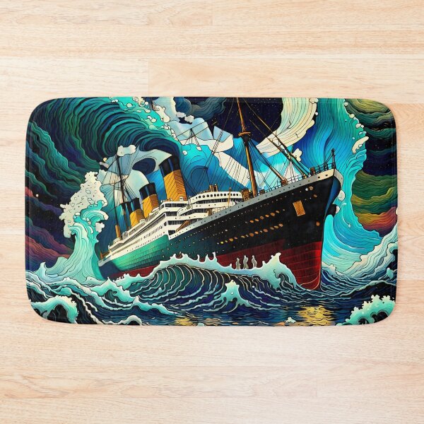 Item preview, Titanic - Stormy Seas designed and sold by Bright-Moonrise.