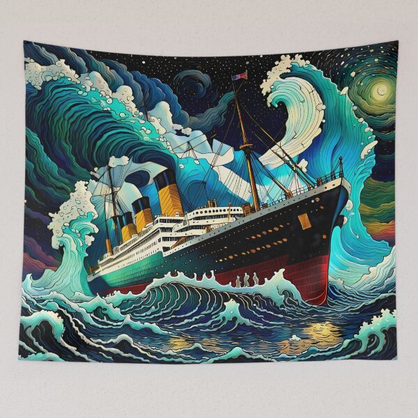 Item preview, Titanic - Stormy Seas designed and sold by Bright-Moonrise.