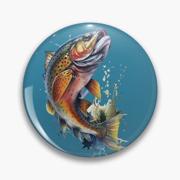 Item preview, Jumping Trout designed and sold by Rostislav Tarasenko.