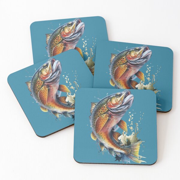 Item preview, Jumping Trout designed and sold by Rostislav Tarasenko.