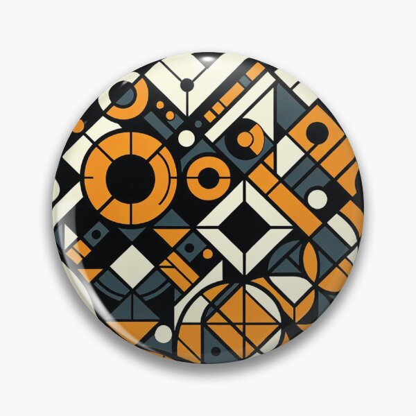 Item preview, Black and Orange Tile #1 designed and sold by Doctor-Tony.