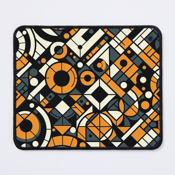 Item preview, Black and Orange Tile #1 designed and sold by Doctor-Tony.