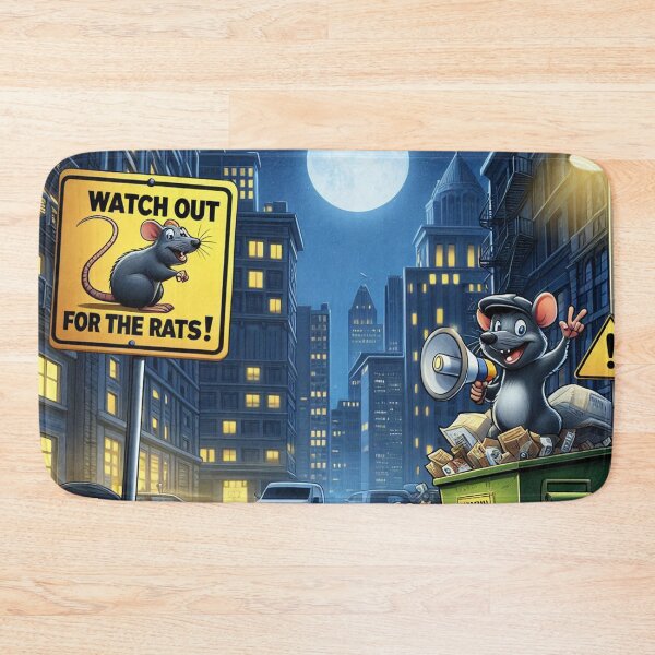 Item preview, Watchout for the rats 6 designed and sold by NaphDesigns.