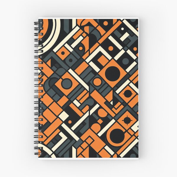 Item preview, Black and Orange Tile #2 designed and sold by Doctor-Tony.