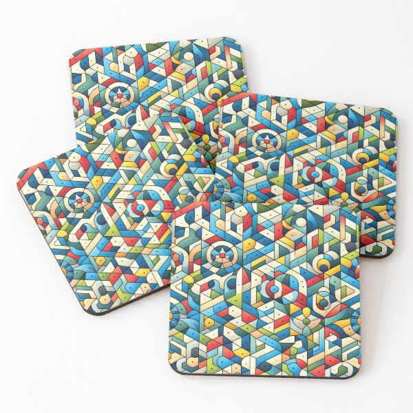 Item preview, Colorful Tile #1 designed and sold by Doctor-Tony.