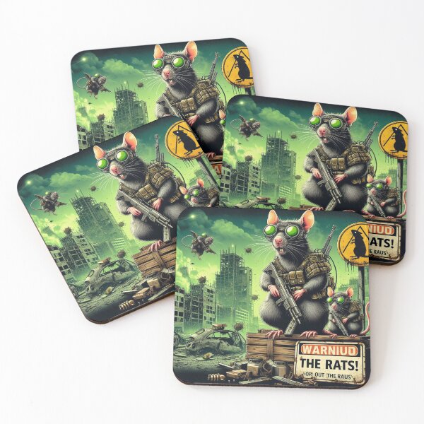 Item preview, Watchout for the rats 5 designed and sold by NaphDesigns.
