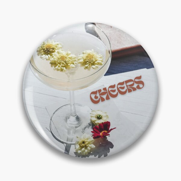Item preview, Cheers Fancy Drinks Print designed and sold by Femme Pastel Collective.