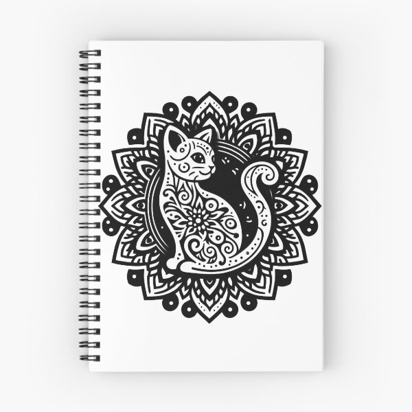 Item preview, Mandala Cat designed and sold by MusesWhispers.