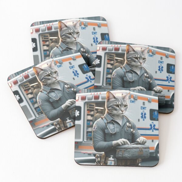 Item preview, Cat EMT #1 designed and sold by Doctor-Tony.