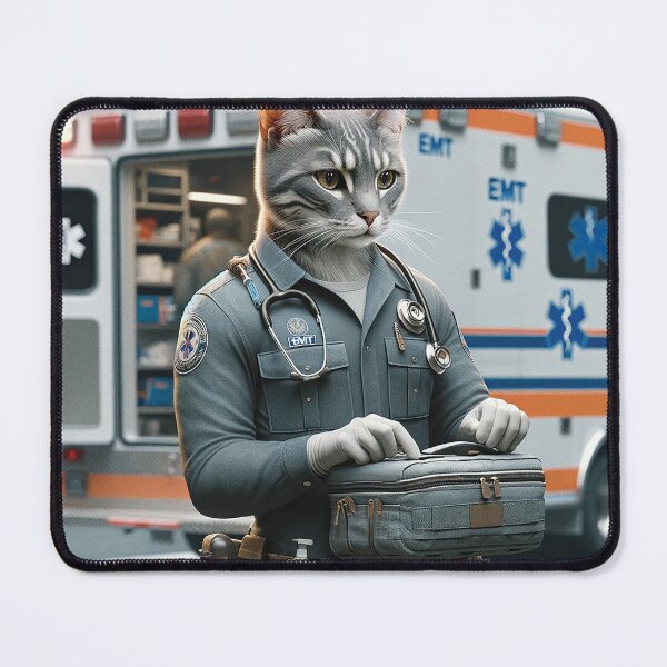 Item preview, Cat EMT #1 designed and sold by Doctor-Tony.