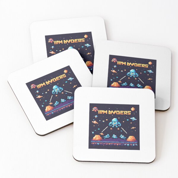 Item preview, Pixel Galaxy Invaders designed and sold by david stigler.