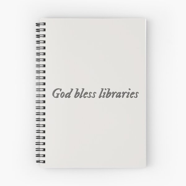 Item preview, God bless libraries designed and sold by percqbeths.