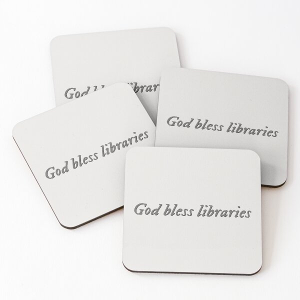 Item preview, God bless libraries designed and sold by percqbeths.