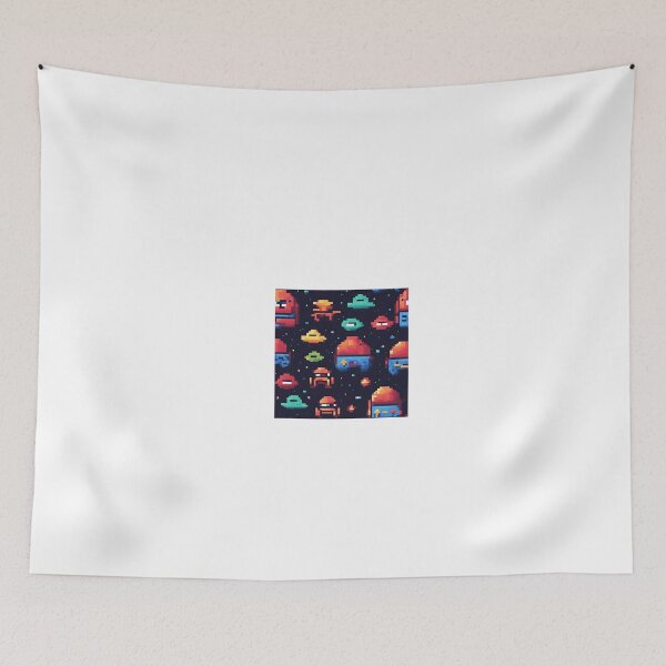 Item preview, Pixel Galaxy Invaders designed and sold by david stigler.
