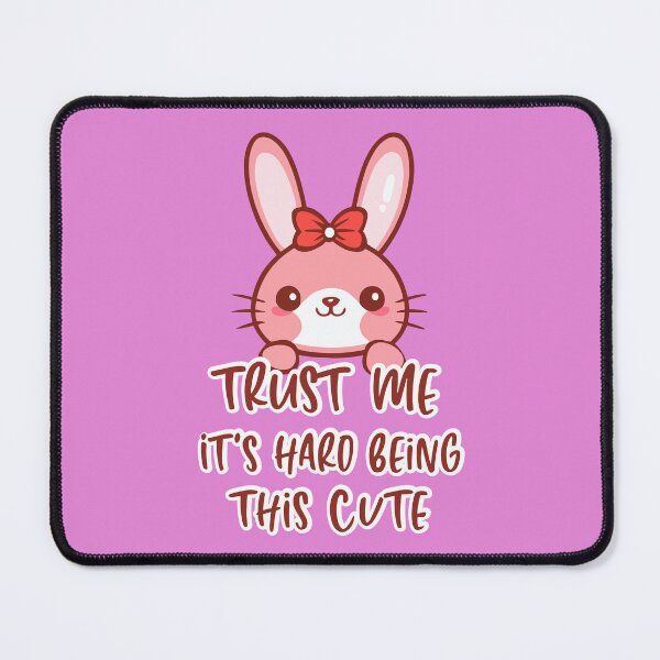 Item preview, Sassy Pink Bunny Quote designed and sold by pinkbunny-shop.