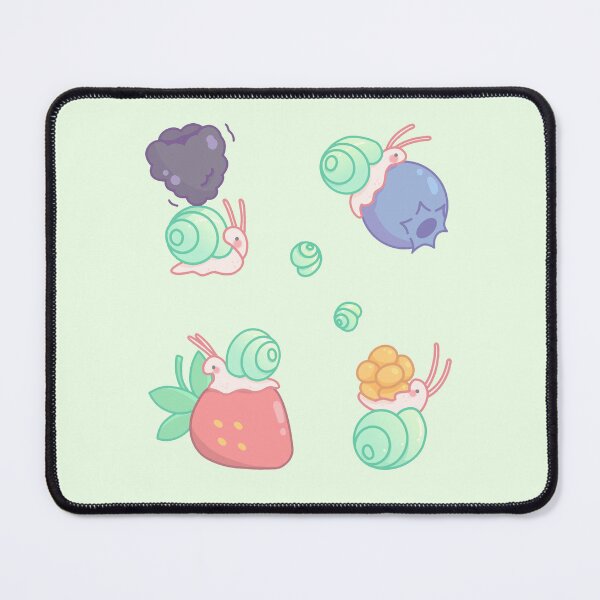 Item preview, White Tree Snail Discovers Berries designed and sold by Mint Garden.