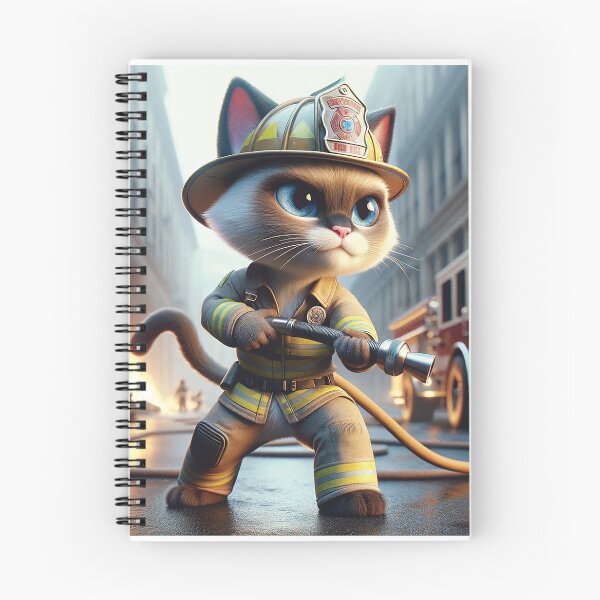 Item preview, Cat Fireman #1 designed and sold by Doctor-Tony.