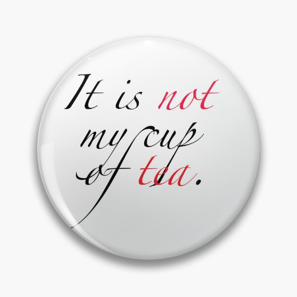 Item preview, Is not my cup of tea. designed and sold by PlantBased40.